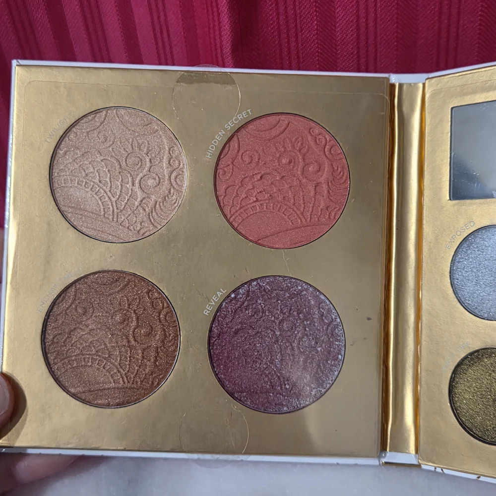 Midnight Masquerade Palette with OFRA Eyeshadows And NYX Lip Cream